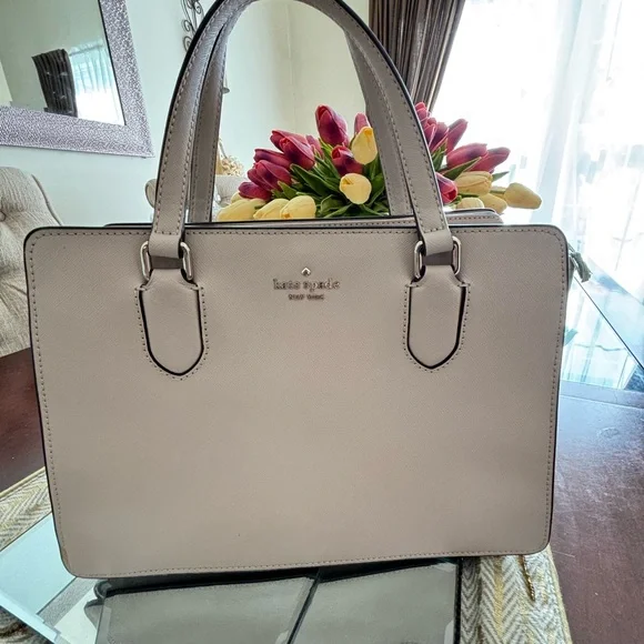 Kate Spade Light Pink Satchel like new - Picture 10 of 12